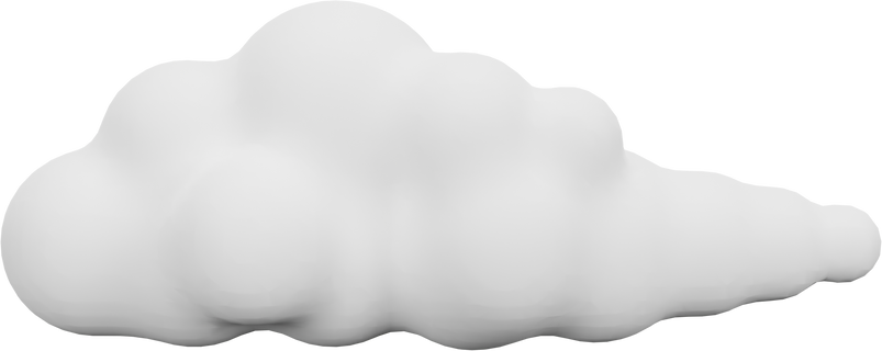 Cloud 3D Element